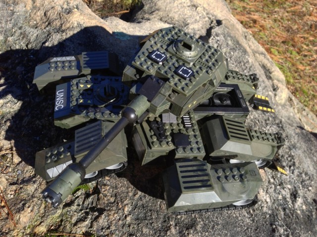 Halo Mega Bloks UNSC Rhino Tank 97016 2012