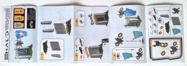 Halo Mega Bloks Forerunner Weapons Pack 97066 Instructions