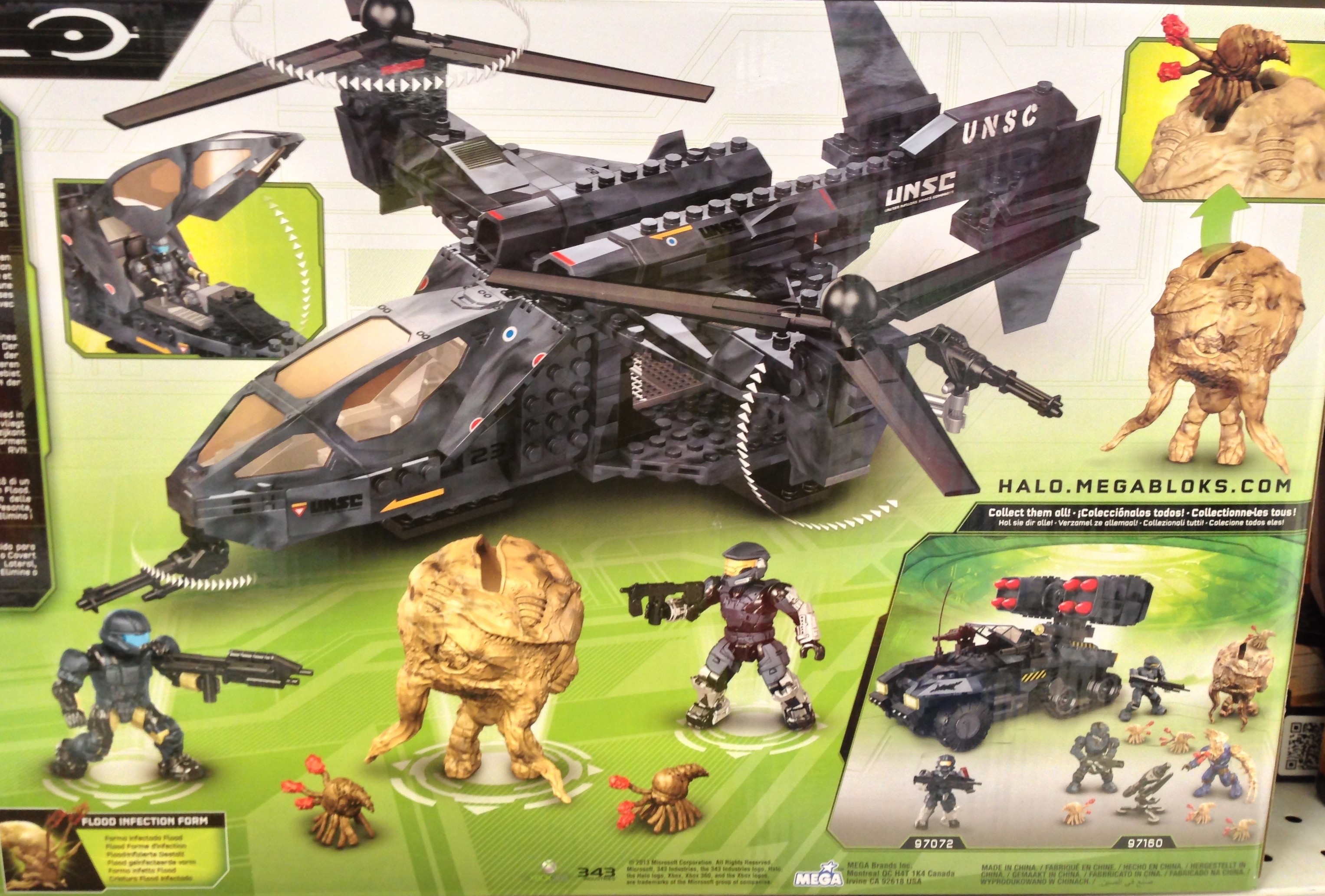 halo reach mega bloks falcon