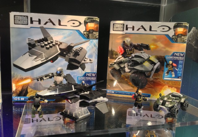 Toy Fair 2014 Halo Mega Bloks UNSC Mongoose & UNSC Wombat