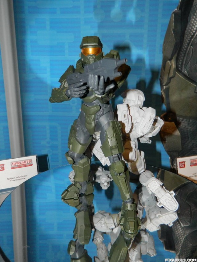 Halo Sprukits Master Chief Level 3 Action Figure Model Kit NY Toy Fair 2014