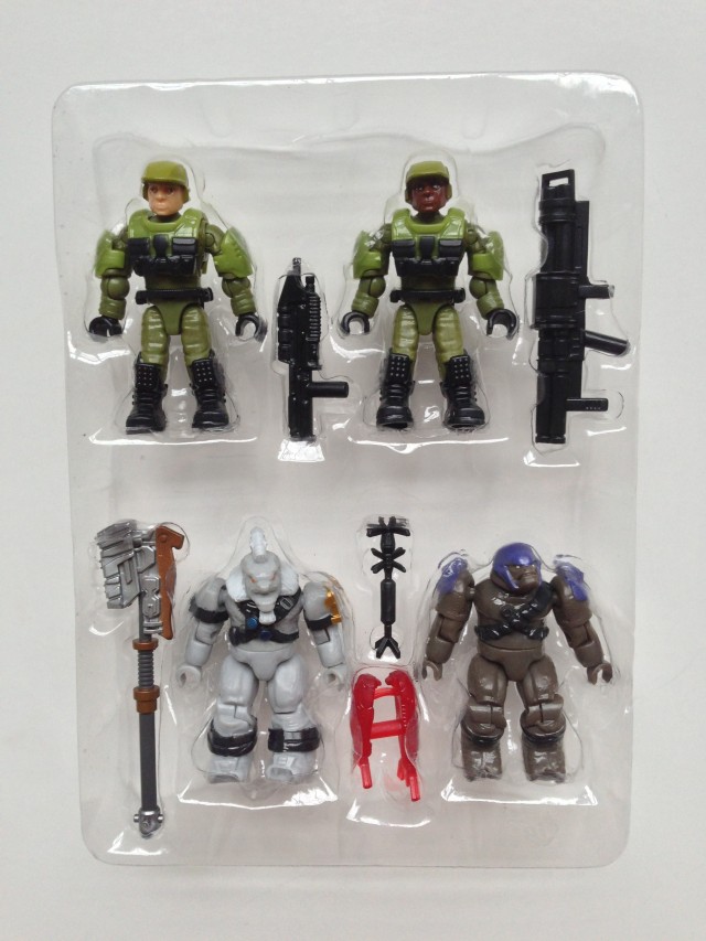 97519 Halo Mega Bloks Battleground Figures