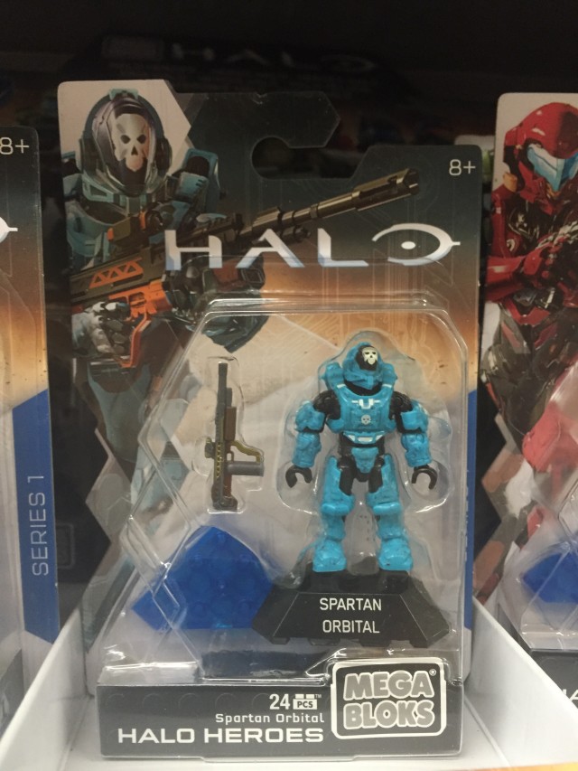 Halo Heroes Spartan Orbital Mega Bloks 2016 Figure Packaged