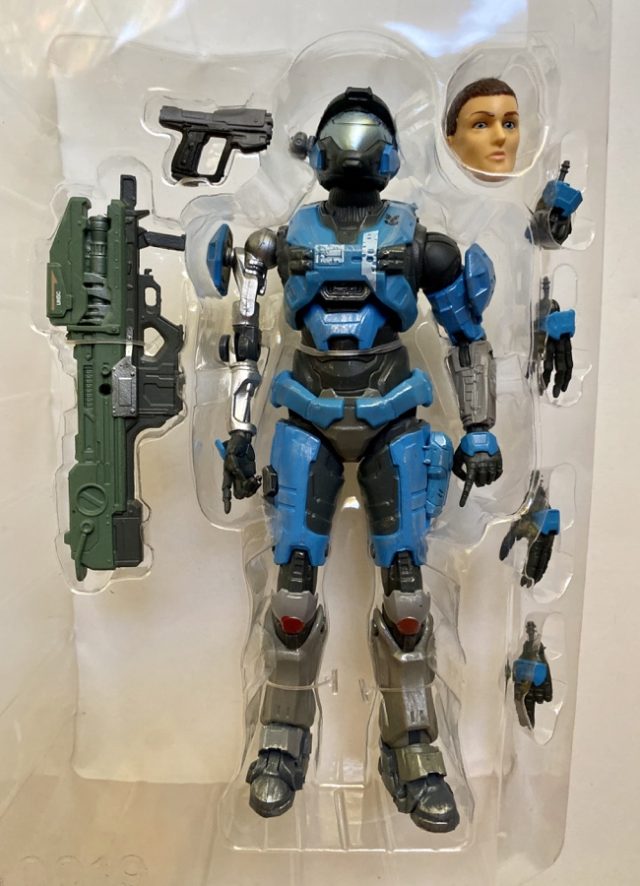 Wicked Cool Toys Spartan Kat B320 Figure and Accessories