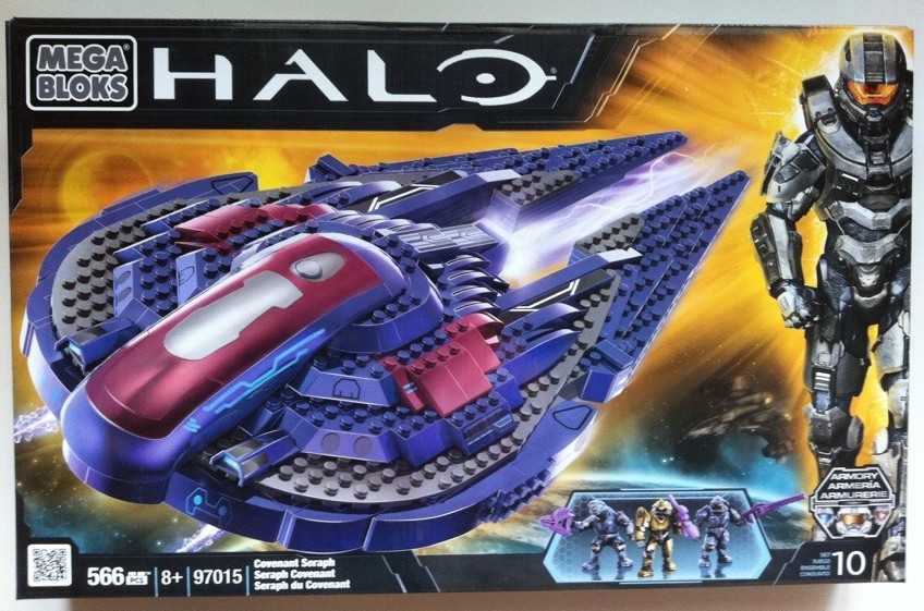 Halo Mega Bloks Covenant Seraph 97015 Review 2012 - Halo Toy News