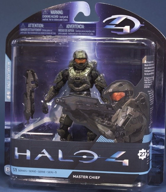 Halo 4 Master Chief Action Figure McFarlane Toys Series 1 Review - Halo ...