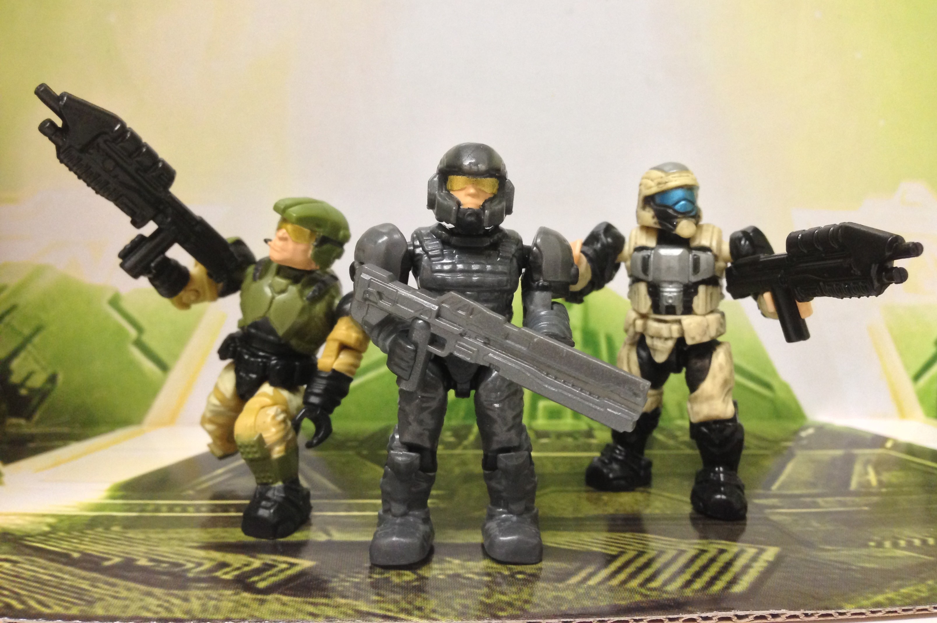 Halo Mega Bloks Series 7 Figures Review Part 2 Mystery Pack Bags - Halo ...